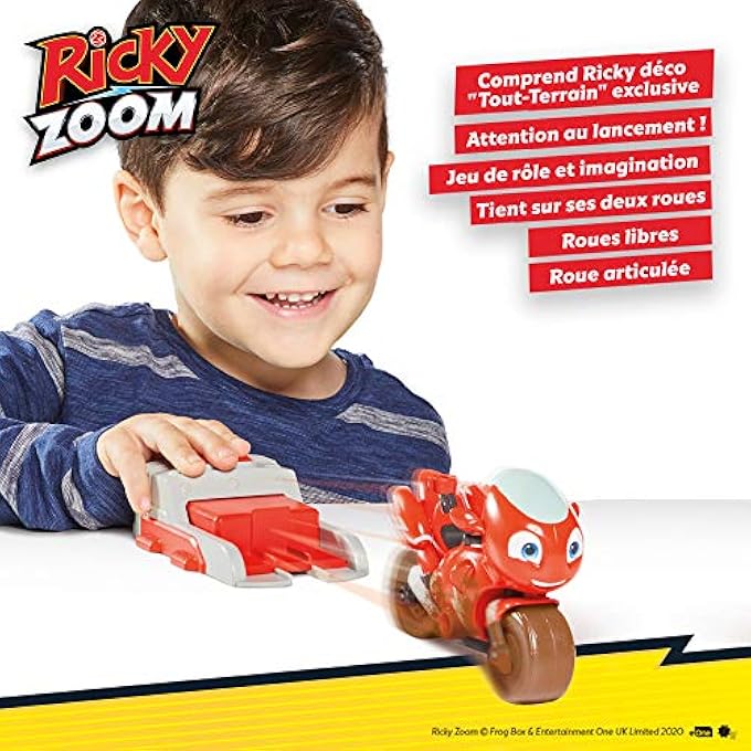 Ricky ZOOM TOMY LAUNCH & GO PLAYSET FEATURING AN EXCLUSIVE ACTION FIGURE, T20039 - Image 3